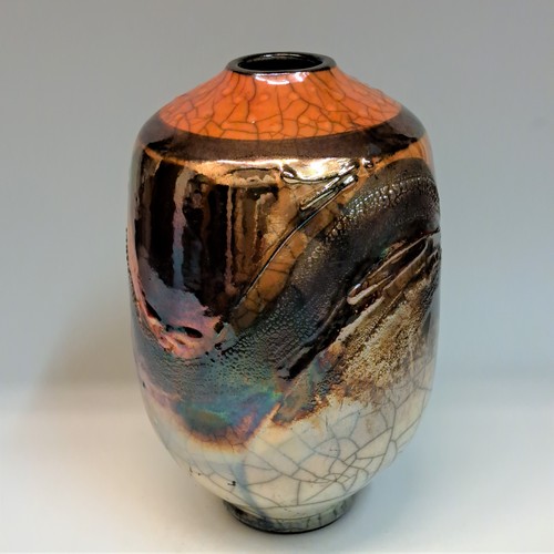 #230761 Raku Glitter Pot $42 at Hunter Wolff Gallery